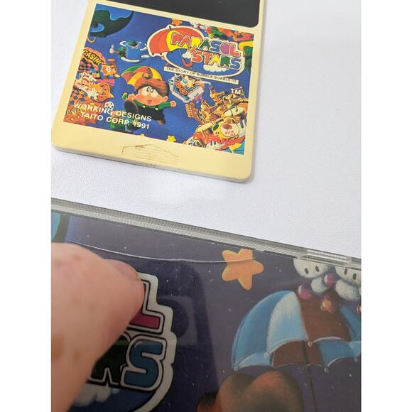 Parasol Stars The Story of Bubble Bobble III CIB Turbografx 16 USA TESTED - Picture 7 of 7